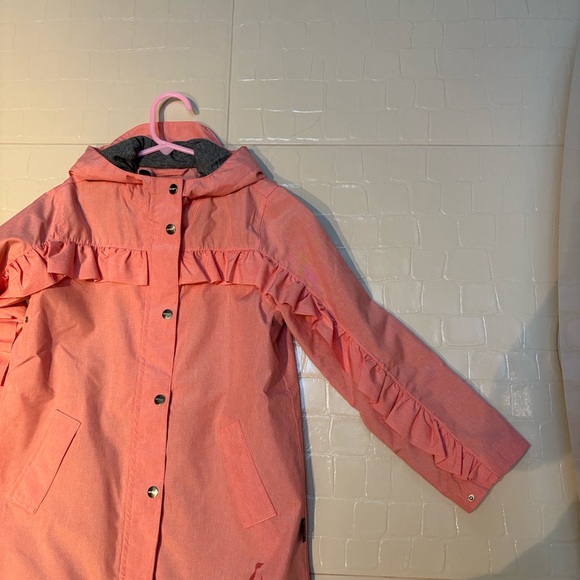 US 9-10 Gosoaky Ruffled Outproof Jacket - Picture 3 of 9